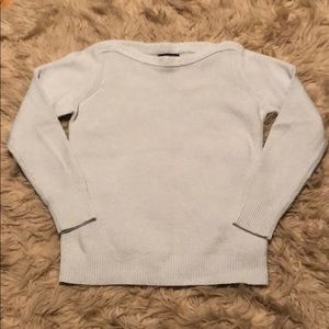 Banana republic light blue boat neck sweater. M